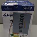 1 Gallon 128oz Glass Pitcher, Water Pitcher with Lid and Spout, Glass Carafe for Hot/Cold Drink, Water Jug for Iced Tea, Coffee, Juice, Milk, Beverage (Extra-Wide Mouth)