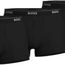 BOSS 3-pack Stretch Cotton Regular Fit Trunks (Large, New Black)