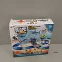 Track Race Car Toys for Kids, Create A Ocean World Race Road, Flexible Tracks Playset & 2PCS Cool Shark Cars, Toddler Toys Birthday Gifts for Age 3 4 5 6 Year Old Boys Girls