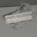 MKO Key Holder for Wall, Mail Organizer and Key Rack Wall Mount with Tray & 6 Hooks for Hallway (White)