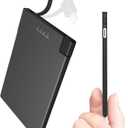 TNTOR Thin Portable Phone Charger with Built in Lightning Cable-3500mAhUltra Slim Travel Power Bank for Pocket Wallet Compatible with iPhone 14/13/12/11/X/8 Series (Not for iPhone 15 16 Series)