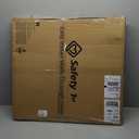 Safety 1st Easy Install Walk Thru Baby Gate for Doorway With Door, Dog Gates, Fits 29"-38", Easy Install 28" Tall, White