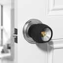 moonoom 4PCS Round Door Handle Covers - Anti-Scald Door Knob Cushion Cover - Door Handle Protector for Summer and Winter