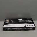 Podcast Equipment Bundle, BM-800 Recording Studio Package with Voice Changer, Live Sound Card - Audio Interface for Laptop Computer Vlog Living Broadcast Live Streaming YouTube TikTok (AM100-V8)