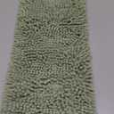 OLANLY Bathroom Rugs 24x16, Extra Soft Absorbent Chenille Bath Rugs, Rubber Backing Quick Dry, Machine Washable Bath Mats for Bathroom Floor, Tub and Shower, Home Decor Accessories, Sage Green