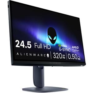Alienware 25 320Hz Gaming Monitor – AW2525HM - 24.5-inch Full HD (1920×1080) 320Hz 0.50 ms Display, Fast IPS, AMD FreeSync Premium, G-SYNC Compatible, VESA AdaptiveSync, 16.7 Million Colors