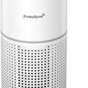 AromaRoom Air Purifiers for Home Large Rooms, True HEPA Filter, 22dB Quiet Sleep Mode, Smart Auto Mode, Real-time PM2.5 Monitor & Child Lock, Air Cleaner for Pet Dander, Pollen, Smoke | Real-time PM2.5 Monitor & Child Lock, True HEPA Filter, Air Cleaner for Pet Dander, Pollen, Smoke, Smart Auto Mode