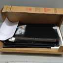 TEENFON Bathroom Wall Cabinet with Barn Doors & Adjustable Shelf, Over the Toilet Storage Cabinet, Medicine Cabinet, Black, 21.6" W x 5.1" D x 23.6" H, UNGGX001HV1