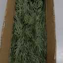 Watayo 45 Pcs Christmas Artificial Pine Branches with Red Berry Stems, 10.5" Faux Evergreen Norfolk Pine Cypress Leaves Stems, Fake Foliage Pine Needles Picks for DIY Craft Garland Home Decor