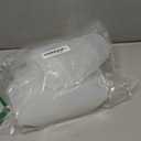 Reusable food container silicone bag, Full Set 6, 2 Cups, 2 Dishes, 2 Bags Zip Containers Storage, 100% Silicone Reusable Food Bag, Stand Up Preservation Bag, Rounded interior for easy cleaning. (white)