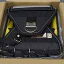 MARUTAI 10'' Small Tool Tote Bag, 43 Pockets Open Tool Bag, Tool Tote with Adjustable Straps and Waterproof, Tool Organizer Fits in All Cars/Trucks/Vans/Motorcycle