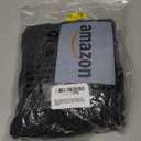 Oval Black Fitted Tablecloth with Elastic 48x68 inch for Oval Tables Washable Stretchy Spandex Fabric Table Cover Cloth Not Vinyl Table Protector