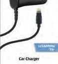 ZGEAR Fast Charge Car Charger for Lightning Tip and USB C