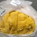 Lotus Karen Faux Fur Throw Blanket Ginger Yellow - Big Bubble Rabbit Fluff Blanket for Couch Bed Sofa,Softest Fluffy Fuzzy Cozy Blanket,Thick Furry Plush Shaggy Warm Blankets for Women,90x90 Inches