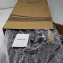 Metal Free Standing Dog Gate with Cat Door for Indoor/Outdoor,120" Extra Wide Foldable Pet Gate,32" Tall Foldable Indoor Dog Fence for Large Openings Stairs, Deck, Yard, Doorways (6 Panels, Black)