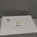 Korra Home & Living Stainless Steel Lunch Bento Box for Adults and All Ages - 5 Compartments, Insulated Bag, Spork, and Leak resistant Soup Bowl, Durable for Work, College, Travel (White)