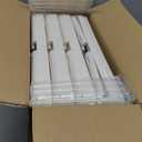 CTSNSLH 4 Tier Plastic Storage Bins and Boxes Organizer - Stackable with Lids for Bedroom, Living Room, Office - Foldable Containers (White)