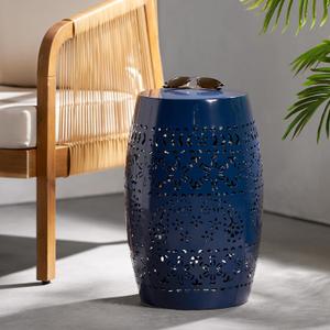 Ruby 12" Side Table - Navy