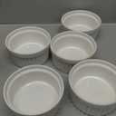 LE TAUCI Ramekins 8 OZ Oven Safe, Creme Brulee Ramekins, Pudding Custard Cups Souffle Ramiken, Dipping Sauce Dishes, Ceramic Ramekin Bowls Set of 6, White