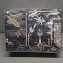 RUUGME Washable 5x7 Area Rugs - Large Rugs for Living Room Stain Resistant Carpet Vintage Rugs for Bedroom with Non Slip Backing Home Decor Floor Decoration Mat (5x7 Black)