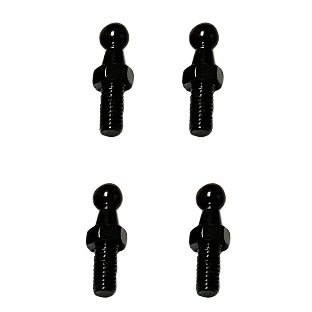 Qty (4) Ball Studs 10mm M8 X 1.25 Thread for Automotive Lift Supports