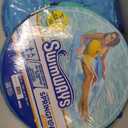 SwimWays Spring Float Premium Recliner Pool Lounger, Inflatable Pool Floats Adult with Fast Inflation for Ages 15 & Up, Sky Blue
