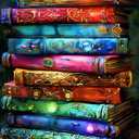 koemhxb Paint by Numbers Kit for Adults Beginners, Book of Mystical Paint by Numbers on Canvas, Acrylic Painting Crafts for Home Decor (16x20inch)