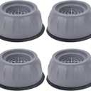 Anti Vibration Pads for Washing Machine, Washer Stabilizer and Dryer Bumper Pads - Appliance Anti Vibration Pads to Prevent Walking, Riser Feet, 4 Pack
