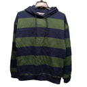 Men's Original Use Green Blue Warm Thermal Pullover Hoodie Size XS