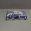 Aquatix Pro Pool Vacuum Head with Wheels & Hose Adapter, 14" Professional Grade, Aluminium Handle, 12 Weighted Plates, Stainless Steel Balls, 5.7lbs Flex Swivel Swimming Pool Head with Bottom Brush