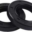 DVPARTS 2 PCS Axle Seals 1A632034390 Compatible with Tuff Torq K58 K62 K66