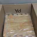 Sorbus Wood Grain Floor Mats Foam Interlocking Mats Each Tile 1 Square Foot 3/8-Inch Thick Flooring Wood Mat Tiles - Home Office Playroom Basement Trade Show (16 Tiles,16 Sq ft, Wood Grain - Pine)