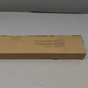 Black Bay Window Curtain Rod, HOTOZON 1 Inch Curtain Rods for Bay Windows 36-72 Inch(Center Rod), 20-36 Inch Side Rods for Windows, Heavy Duty Decorative Drapery Rod with End Cap Finials