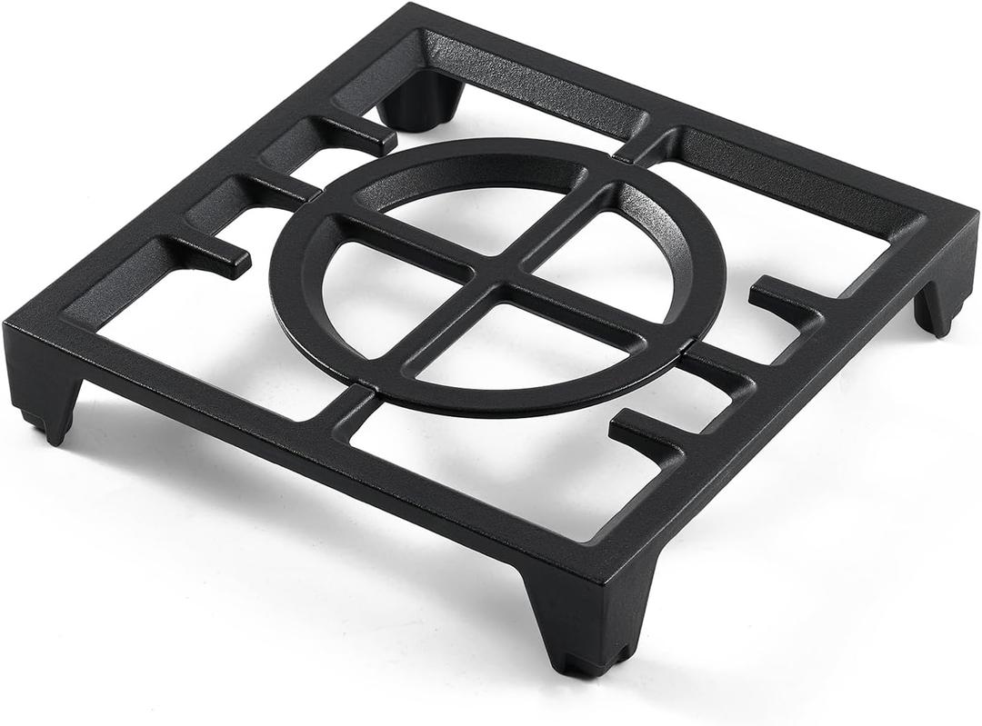 W11380124 Burner Grates Kit Stove Replacement Parts for Whirlpool Kitchenaid Stove Grate 11x10.8 Cast Iron Cooking Grate KFGC506JSS KCGC506JSS KFGC558JSS Gas Stove Top Surface Burner Grates 1 Pcs
