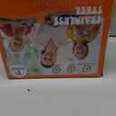 28Pcs Pretend Play Kitchen Toys, Kitchen Playset Cooking Toys Set with Stainless Steel Cookware and Accessories for Kids Toddlers Girls Boys