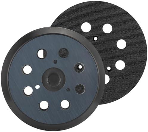 Replacement Sander Pads for Dewalt, 2 Pack 5" 8 Hole Hook and Loop Orbital Sander Pads for DeWalt DW420 DW421 DW422 DW423 DW426 D26451 Random Orbital Sander