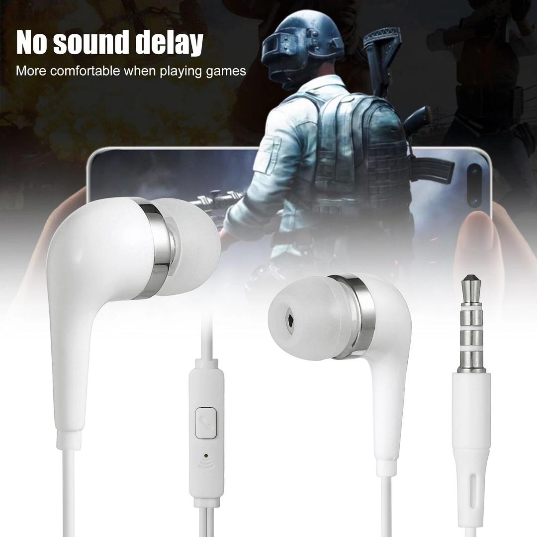 Stereo Headphones With Microphone, 3 Pcs
