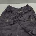 YEOREO CoreFlex Leggings with Pockets for Women Charm Scrunch Workout Leggings V Cross Waist Butt Lifting Gym Yoga Pants, Extra Large, Black Camo