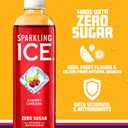 Sparkling Ice, Cherry Limeade Sparkling Water, Zero Sugar Flavored Water, with Vitamins and Antioxidants, Low Calorie Beverage, 17 fl oz Bottles (Pack of 12)
