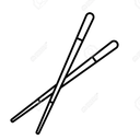 Wooden Chopsticks 5 pack
