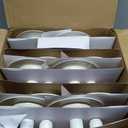 Jolux 12-Pack 5CCT Retrofit LED Recessed Lighting 6 Inch, Selectable 2700K/3000K/3500K/4000K/5000K,12W=60W,800Lumen, Dimmable Can Lights, Simple Installation Adjustable Retrofit Downlight, Bevel Trim