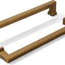 khtumeware 10 Pack 6inch(152mm) Hole Center Vintage Antique Brass Cabinet Pulls Heavy-Duty Solid Cabinet Hardware Pulls for Kitchens, bathrooms and Dresser Handle