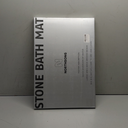 N NORTHSONG Large Diatomite Earth Bath Mat,Stone Bath Mat,Washable Rugs,Bathtub Mat -Rapid Water Absorption,Quick-Drying,Non-Slip for Bathroom and Kitchen-White