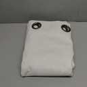 NICETOWN Natural 100% Blackout Linen Curtains 84 inch Long Burg for Living Room, 2 Panels, 52" Wide, Farmhouse Thick Completely Blackout Window Treatment Thermal Insulated Warm Drapes for Winter