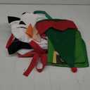 3 Set Christmas Apron and Hat Christmas Party Costume Funny Snowman Santa Claus Elf Cosplay Character Costume Kit, Kids