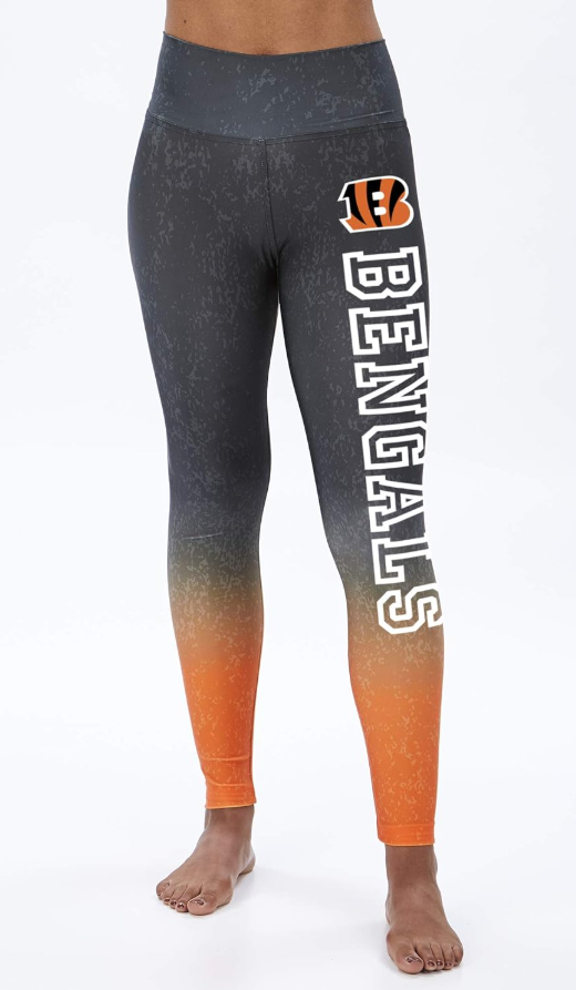 Chicago Bears Team Color Distressed Gradient Legging, L