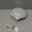 Wake Up Light Sunrise Alarm Clock for Bedroom, 17 Nightlights, Sound Machine with 5W Bluetooth Speaker, 25 Soothing Sounds, SleepTimer, Dual Alarms, FM Radio, Ideal Gift for Baby, Kids, Adults, Senior