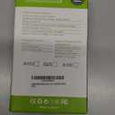 Wireless Mouse Chargeable Portable Silent USB-A and Type-C Dual Mode Wireless Mouse 3 Adjustable DPI for Laptop, Mac, Android, PC (Q23S Black) (Black)