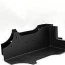 Hi-Flame 4 Set Raised Garden Bed Corner Brackets with Screws, Fit Lumber up to 2 Inch x 12 Inch Raised Bed Brackets for Vegetable Garden (Black)