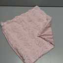 DFXSZ Fall Pillow Covers 18x18 Set of 1 Fall Decoration Autumn Pink Pumpkin Throw Pillow Cases Soft Plush Faux Fur Wool Couch Cushion Case for Chair Sofa Bedroom Living Room Home Decor PTK02G18